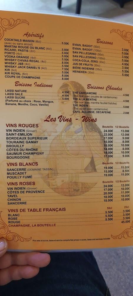 RESTAURANT LE KASHMIR - Menu Image 4